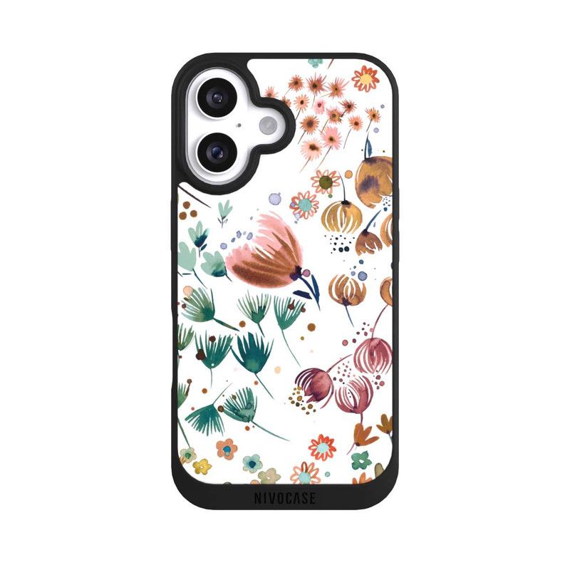 iPhone 16 NIVOpure Spring Buds Green Orange