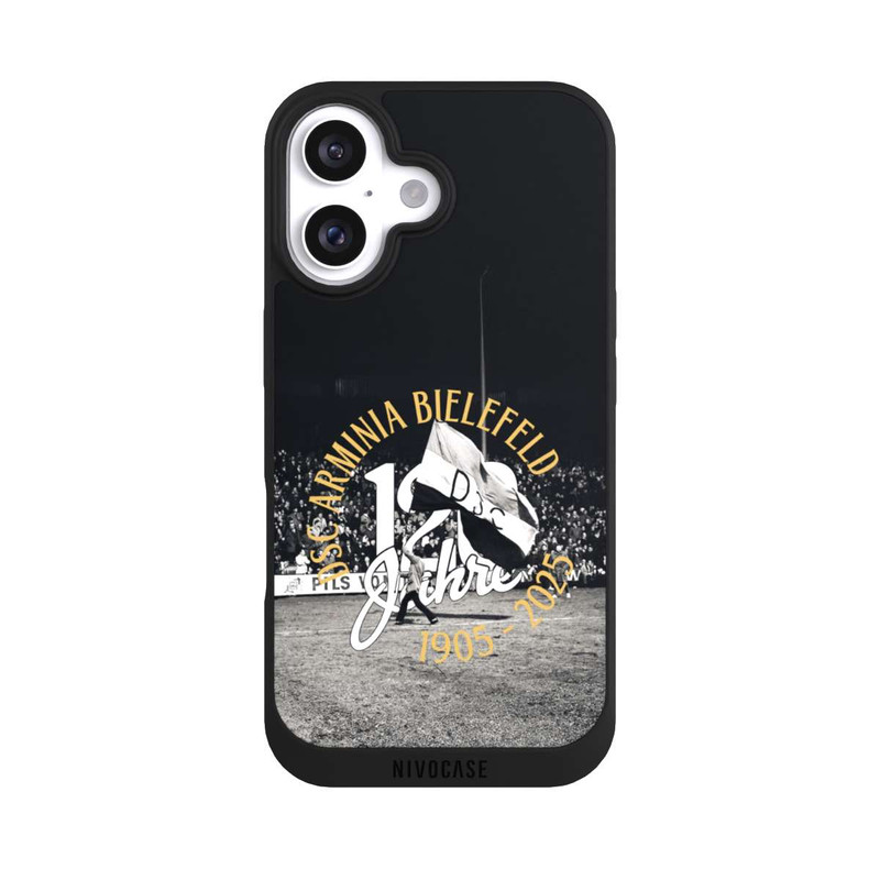 iPhone 16 NIVOpure Arminia Bielefeld 120 Jahre Fahne