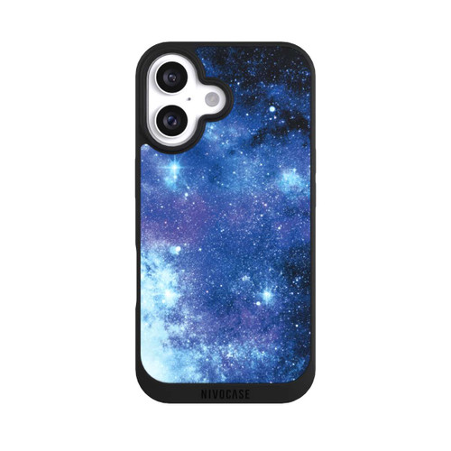 Apple iPhone 16 NIVOpure Blue Purple Galaxy