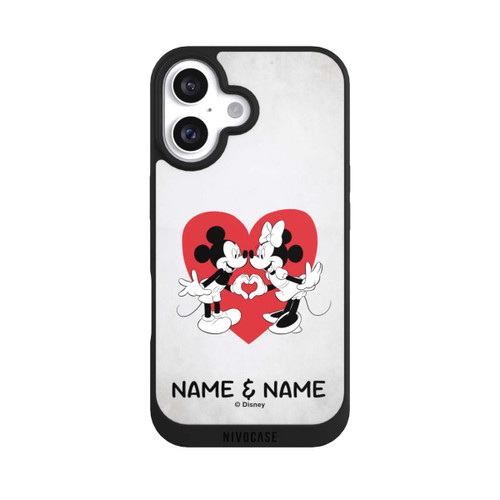 Apple iPhone 16 NIVOpure Minnie und Micky Personalisierbar
