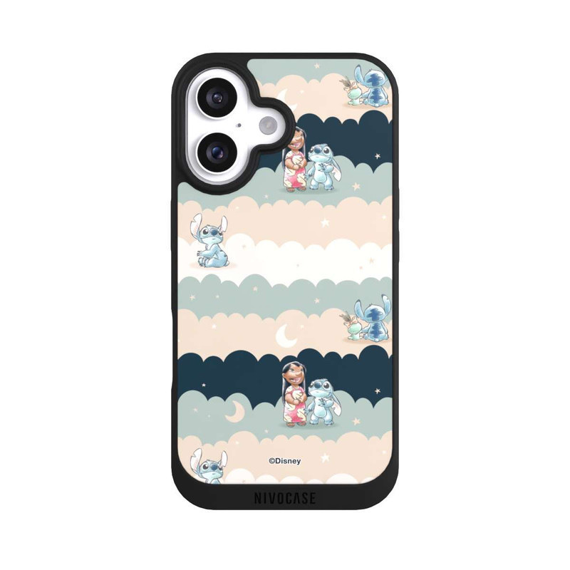 iPhone 16 NIVOpure Stitch Pastel Stars Pattern