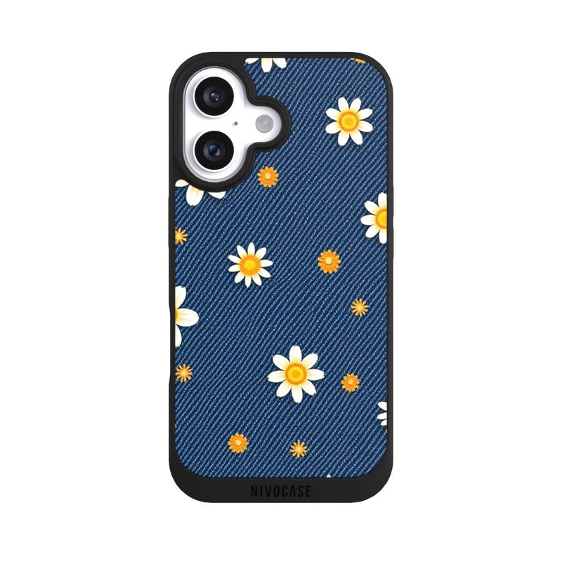 iPhone 16 NIVOpure Jeans Flowers with AI