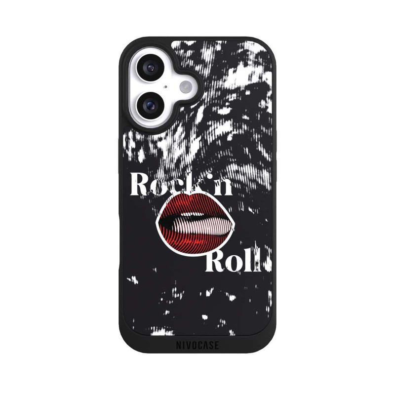 iPhone 16 NIVOpure Rock 'n Roll Grid Art