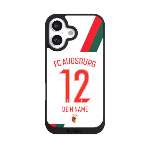  NIVOpure FC Augsburg Trikot Personalisierbar 25-26