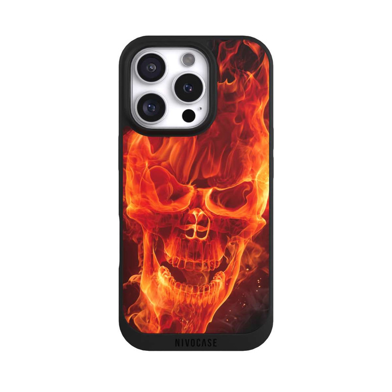 iPhone 16 Pro NIVOpure Burning Skull