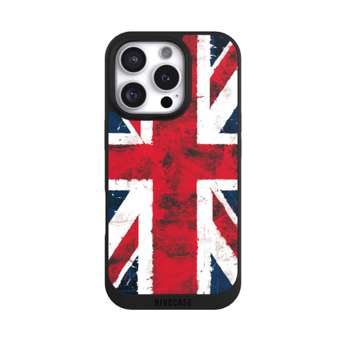 Apple iPhone 16 Pro NIVOpure Union Jack - Grunge