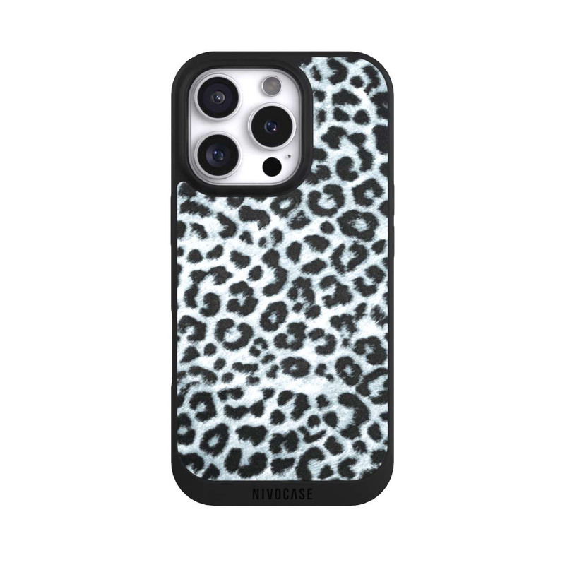 iPhone 16 Pro NIVOpure Leopardenfell grau