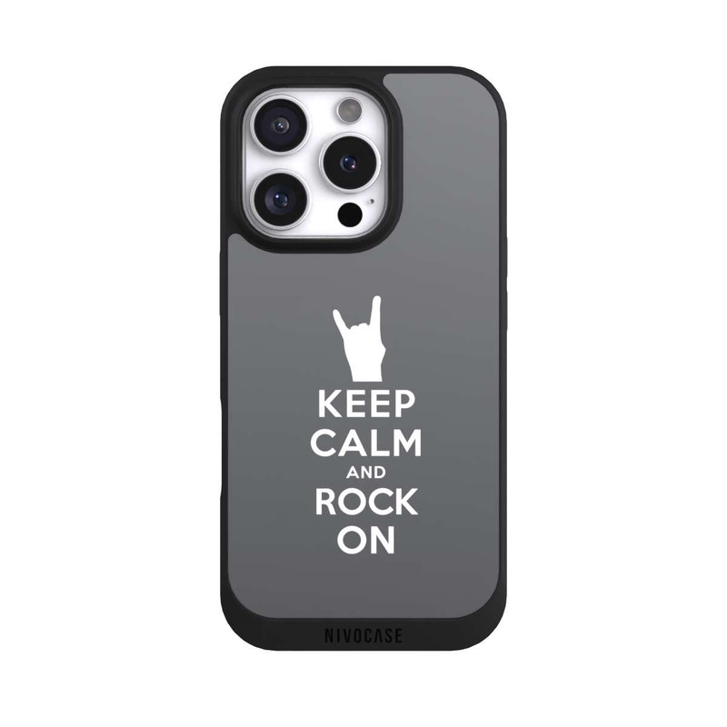 iPhone 16 Pro NIVOpure Keep Calm and Rock on