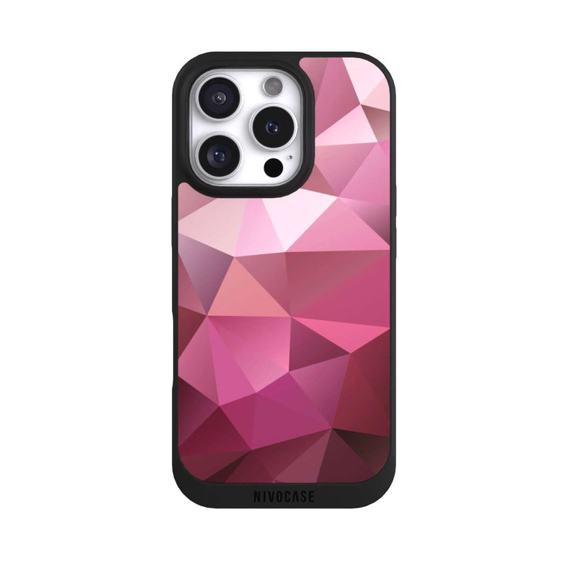 iPhone 16 Pro NIVOpure Cristaux Rose