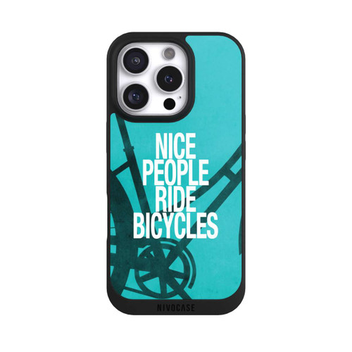 Apple iPhone 16 Pro NIVOpure Nice People Ride Bicycles