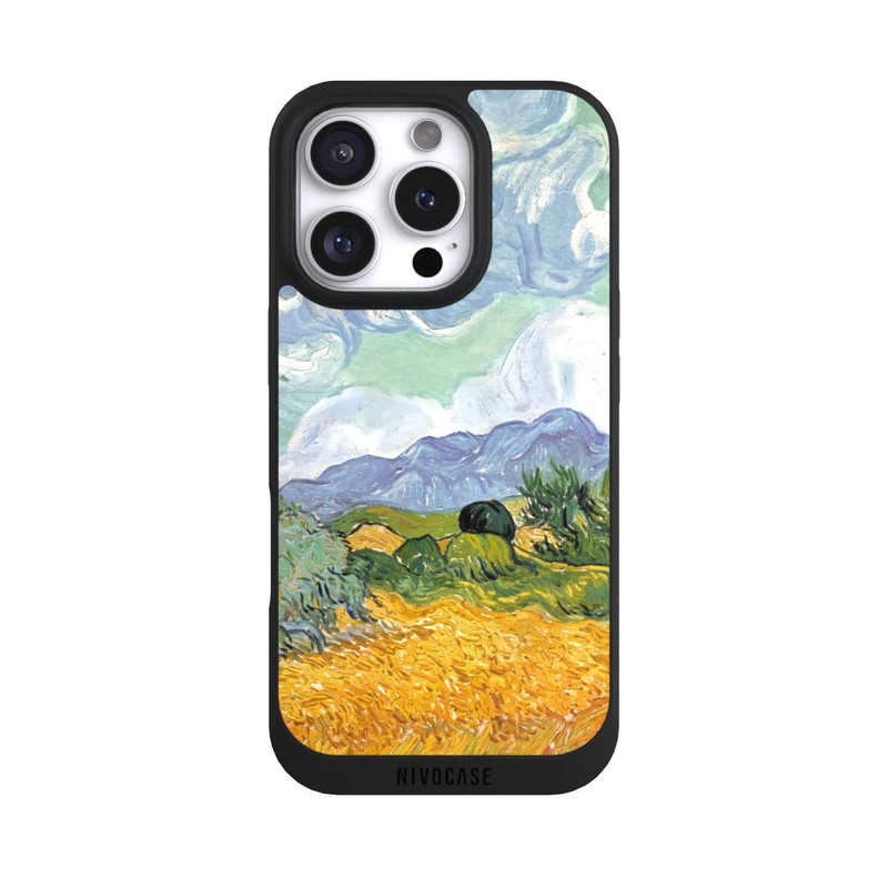 iPhone 16 Pro NIVOpure Wheatfield with Cypresses