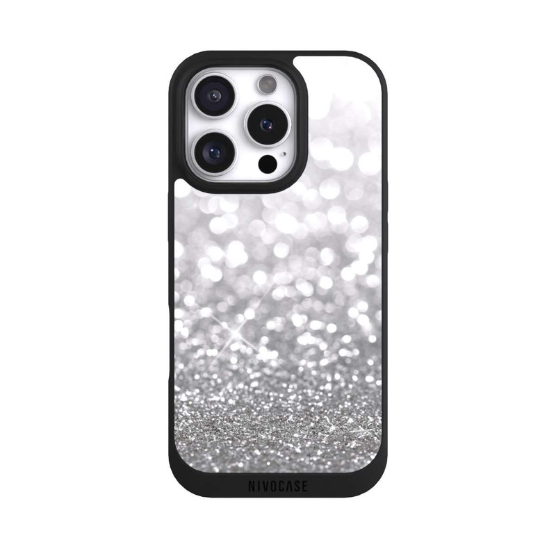 iPhone 16 Pro NIVOpure Silberregen Look