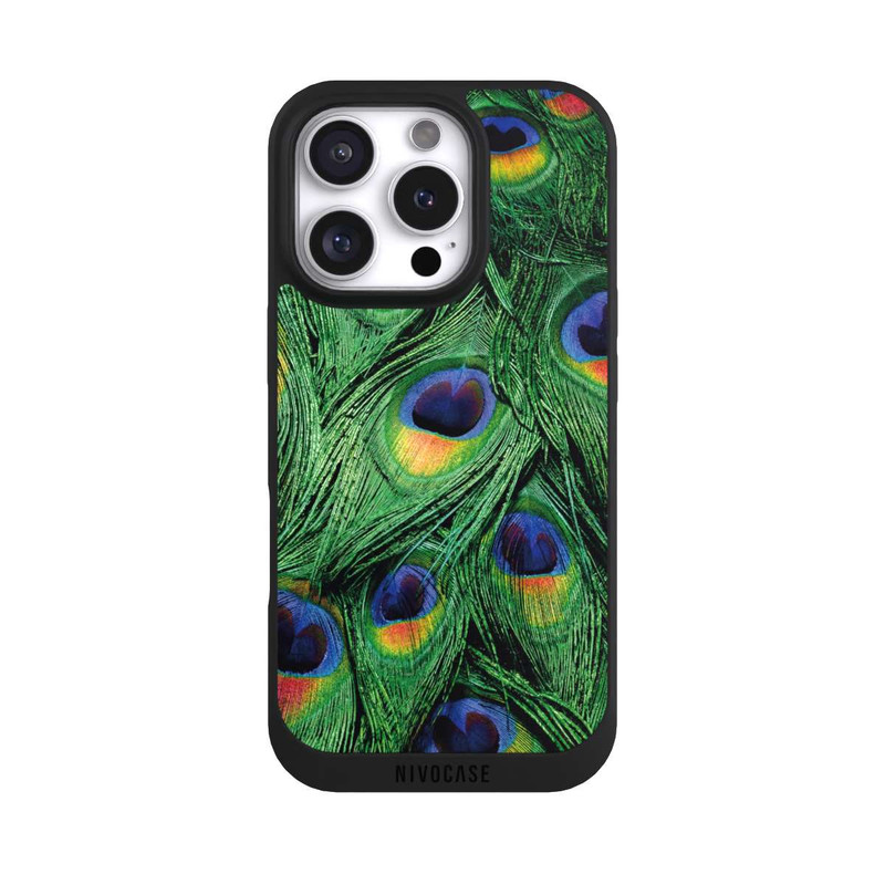iPhone 16 Pro NIVOpure Plumes de Paon