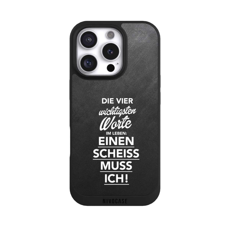 iPhone 16 Pro NIVOpure Wichtige Worte
