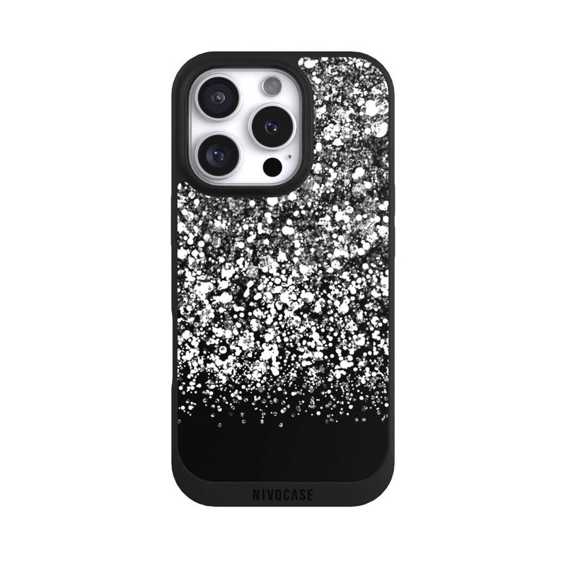 iPhone 16 Pro NIVOpure Schneefall Glitzerlook