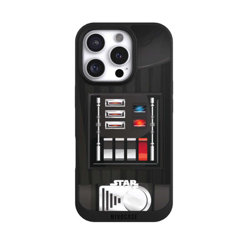 Apple iPhone 16 Pro NIVOpure Darth Vader Closeup - Star Wars