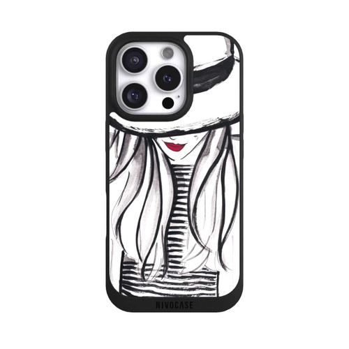 Apple iPhone 16 Pro NIVOpure Fille avec Chapeau