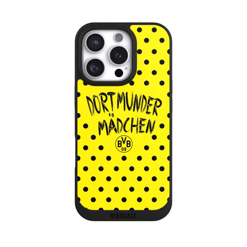 iPhone 16 Pro NIVOpure BVB Dortmunder Mädel Punkte