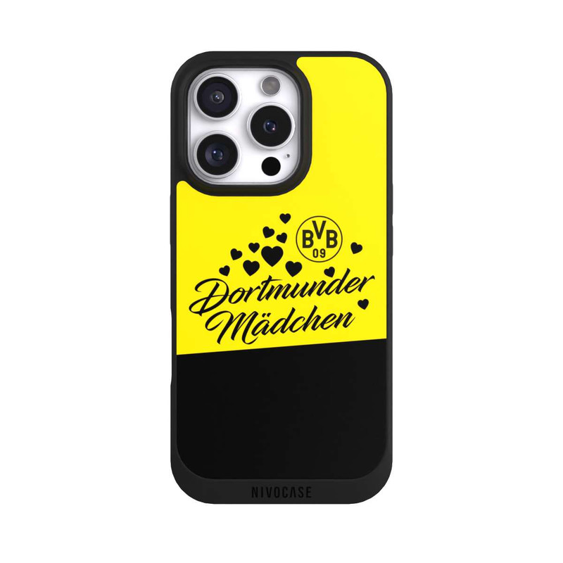 iPhone 16 Pro NIVOpure BVB Dortmunder Mädel Herzen