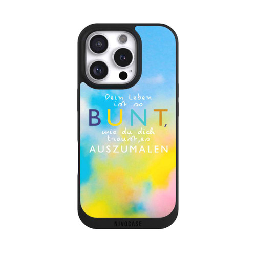 Apple iPhone 16 Pro NIVOpure Das Leben ist Bunt