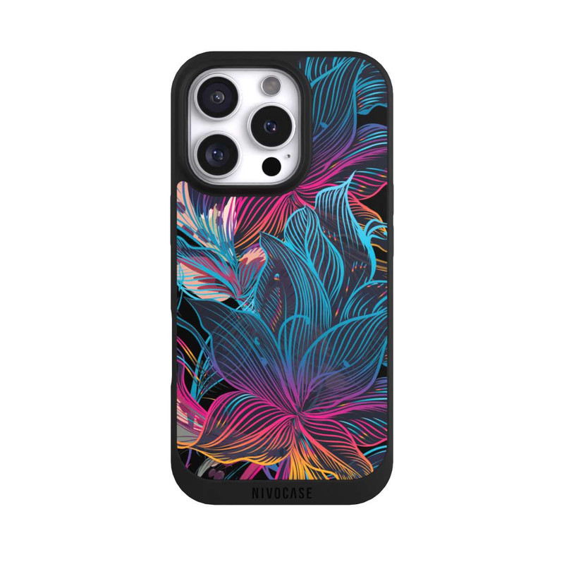 iPhone 16 Pro NIVOpure Neon Flower Power
