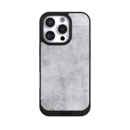 Apple iPhone 16 Pro NIVOpure Graue Betonwand