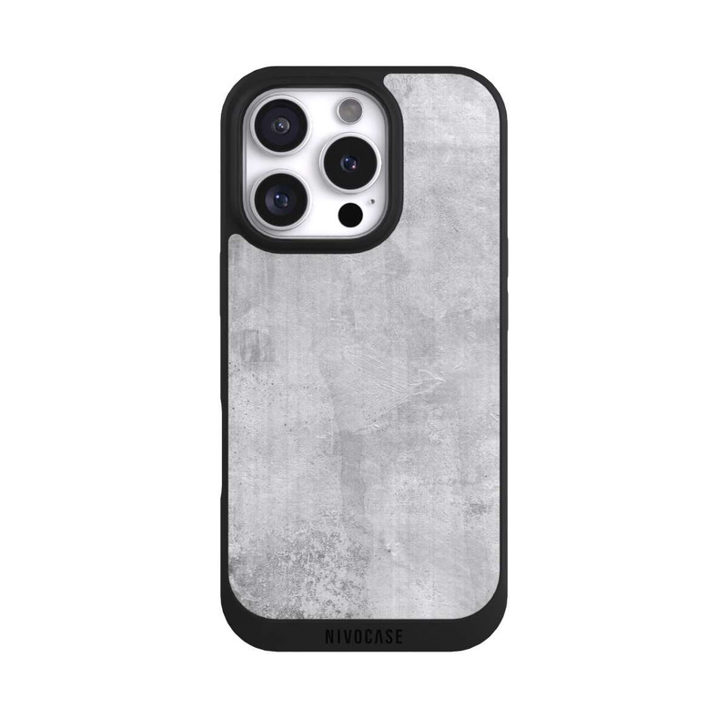 iPhone 16 Pro NIVOpure Graue Betonwand