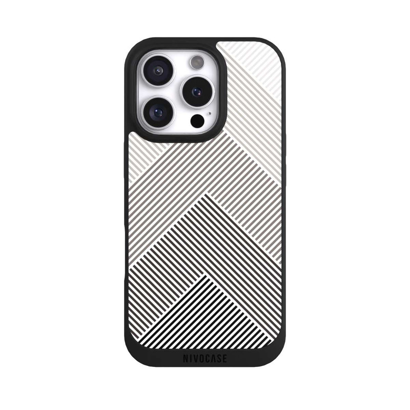 iPhone 16 Pro NIVOpure Motif Géométrique