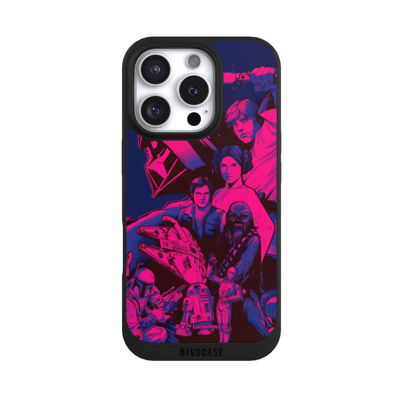 iPhone 16 Pro NIVOpure StarWars Charaktere - Ultraviolet
