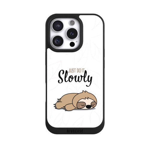 Apple iPhone 16 Pro NIVOpure Just Do It Slowly Sloth
