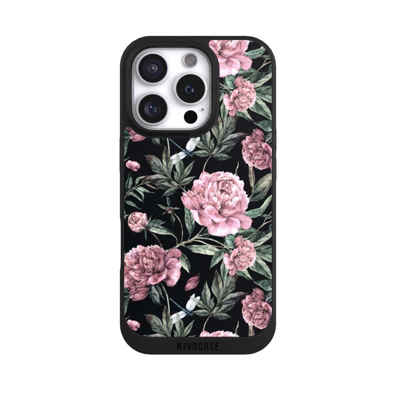 iPhone 16 Pro NIVOpure Fleur Sombre