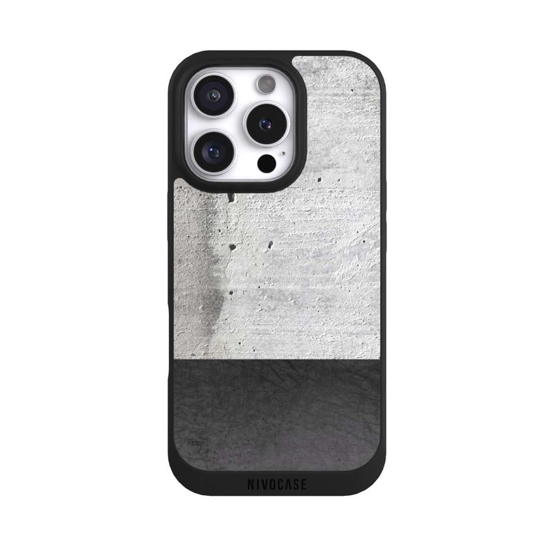 iPhone 16 Pro NIVOpure Leather and Concrete