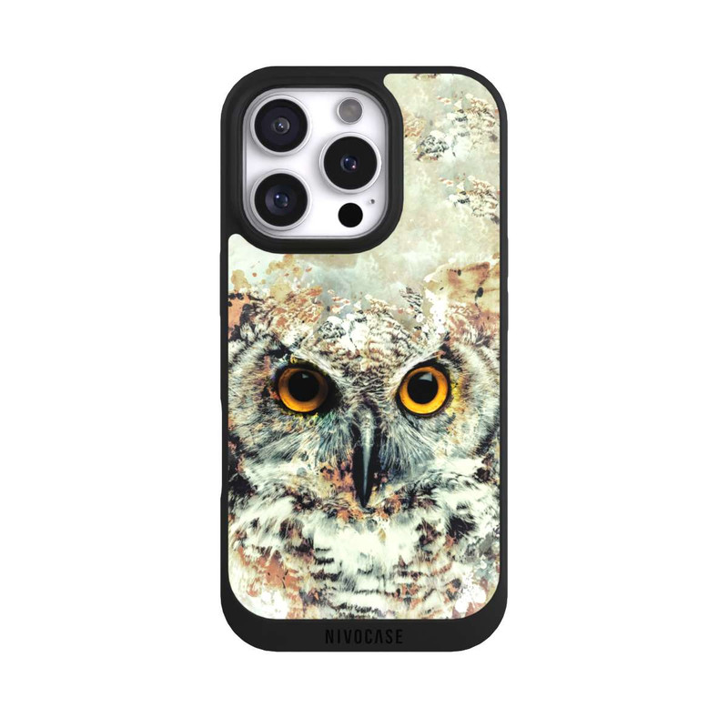 iPhone 16 Pro NIVOpure Watercolor Owl