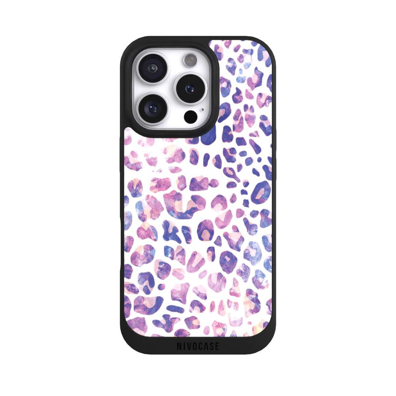 iPhone 16 Pro NIVOpure Pink purple leopard