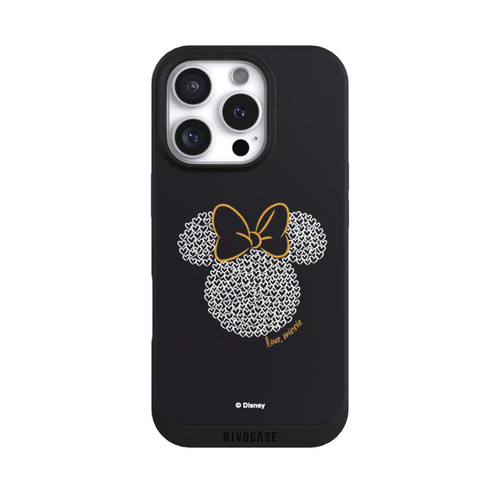 Apple iPhone 16 Pro NIVOpure Minnie Black and White