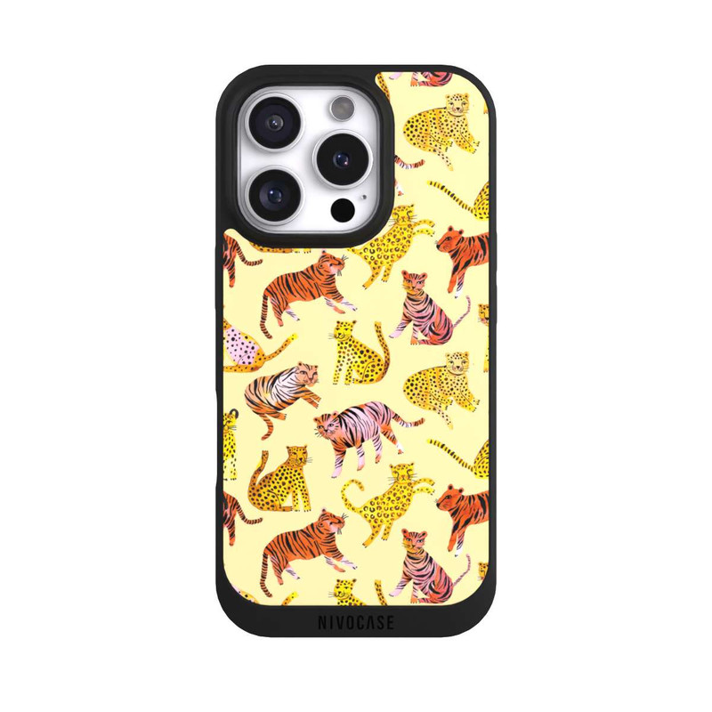 iPhone 16 Pro NIVOpure Savane des tigres et des léopards