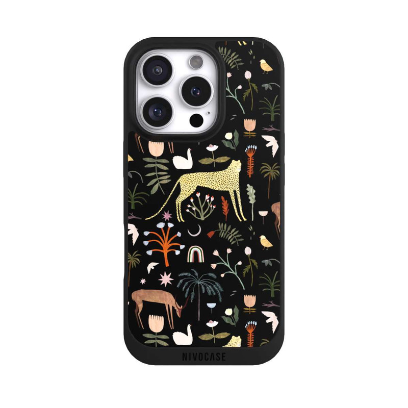 iPhone 16 Pro NIVOpure Wild garden letters by Léa Le Pivert