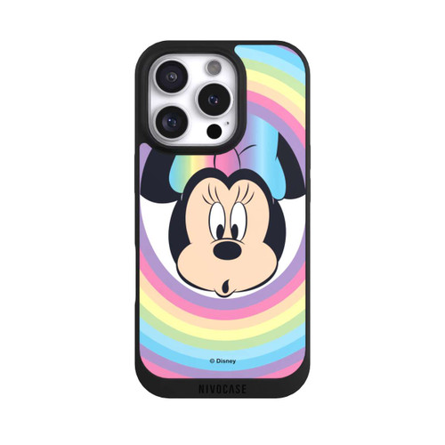 Apple iPhone 16 Pro NIVOpure Minnie Arc-en-ciel Rond