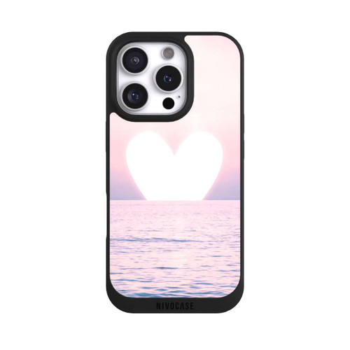 Apple iPhone 16 Pro NIVOpure Herz-Sonnenuntergang