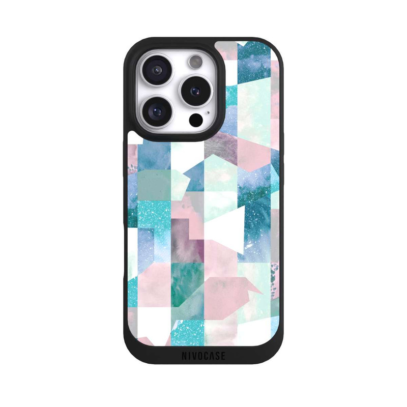 iPhone 16 Pro NIVOpure Collage Texture PasteL