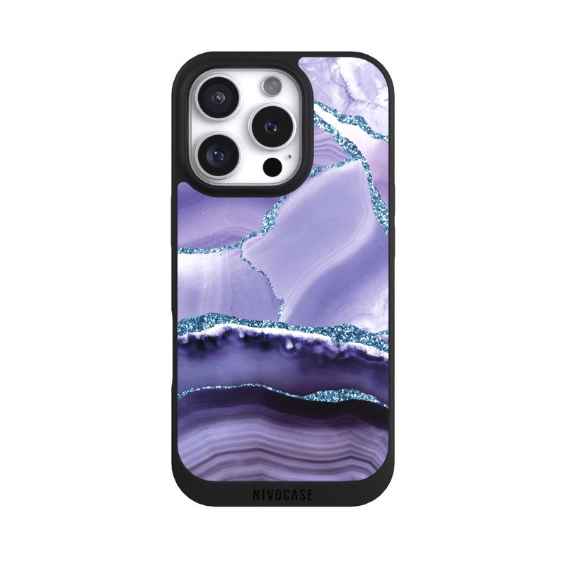 iPhone 16 Pro NIVOpure Marbre Lilas