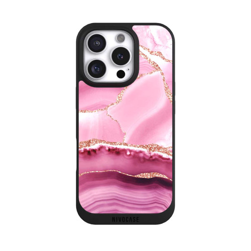 Apple iPhone 16 Pro NIVOpure Meerjungfrauen Pink Marmor
