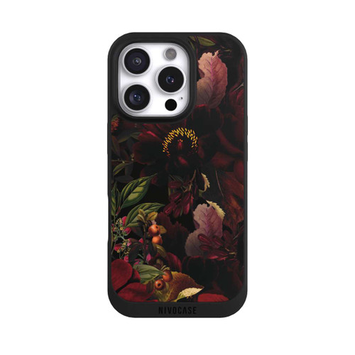 Apple iPhone 16 Pro NIVOpure Dunkle Blumenwiese