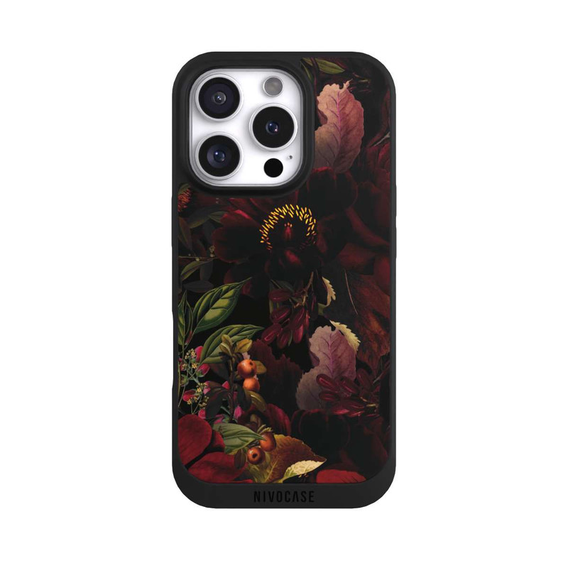 iPhone 16 Pro NIVOpure Champ de Fleurs Foncé