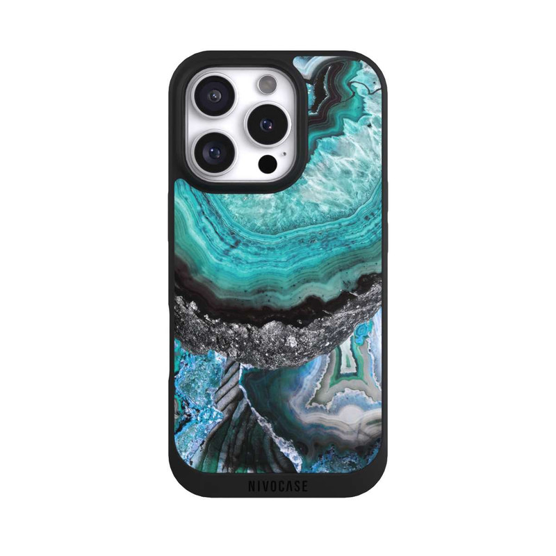 iPhone 16 Pro NIVOpure Agate gemstone