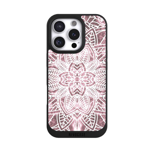 Apple iPhone 16 Pro NIVOpure Blush marble mandala