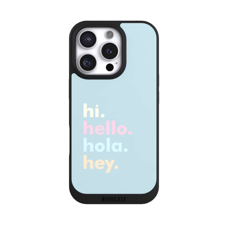 iPhone 16 Pro NIVOpure Hallo Hello