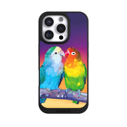 Apple iPhone 16 Pro NIVOpure Lovebirds Colorful