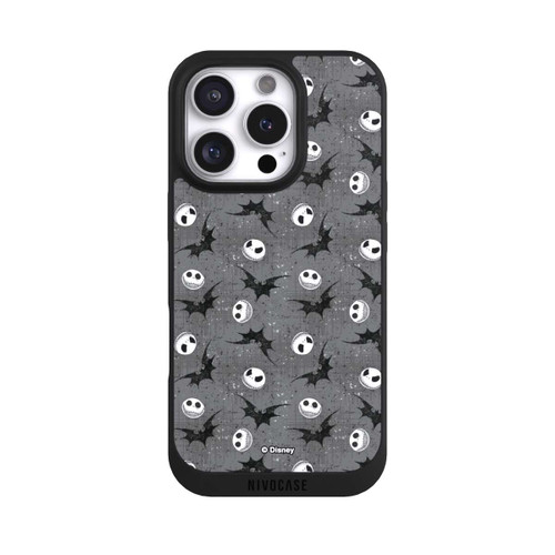 Apple iPhone 16 Pro NIVOpure Jack Grey Pattern Tim Burtons Nightmare before Christmas
