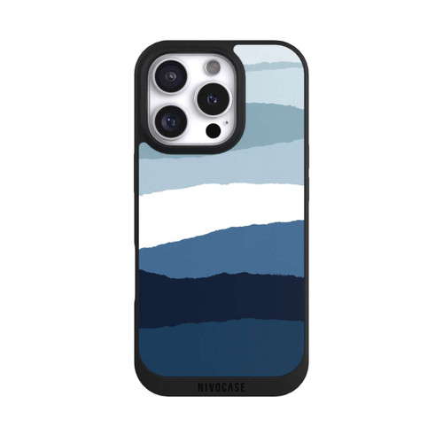Apple iPhone 16 Pro NIVOpure Blue Abstract II